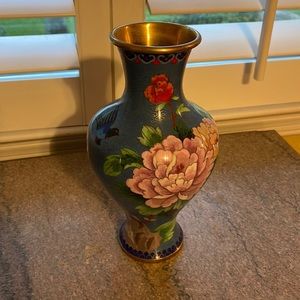 Vintage Cloisonné Vase